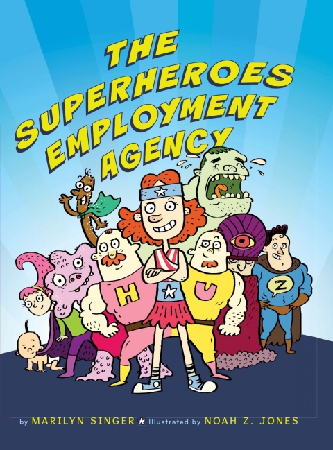 Cover image for book The Superheroes Employment Agency