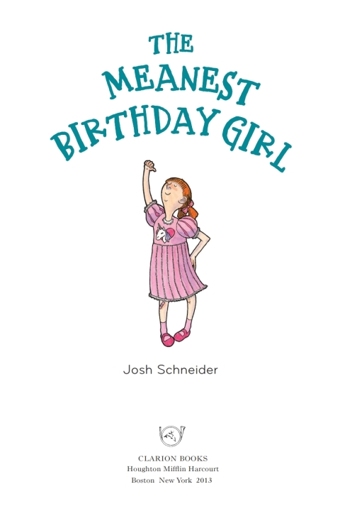 Cover image for book The Meanest Birthday Girl