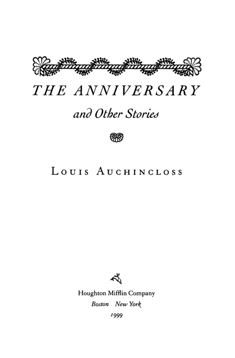 Cover image for book The Anniversary