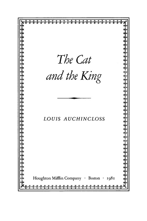 Cover image for book The Cat And The King