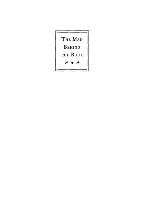 Cover image for book The Man Behind the Book