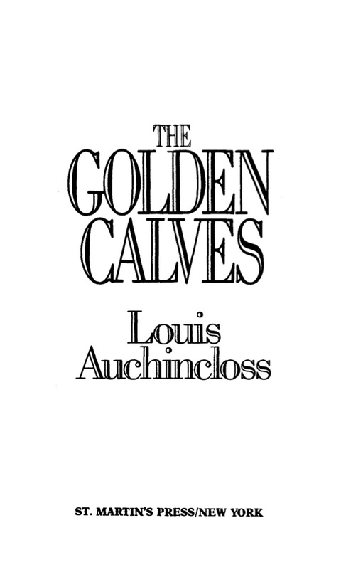 Cover image for book The Golden Calves