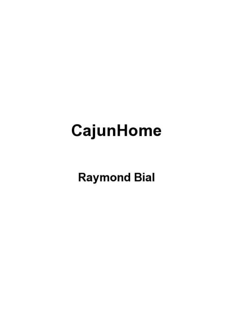 Cover image for book Cajun Home