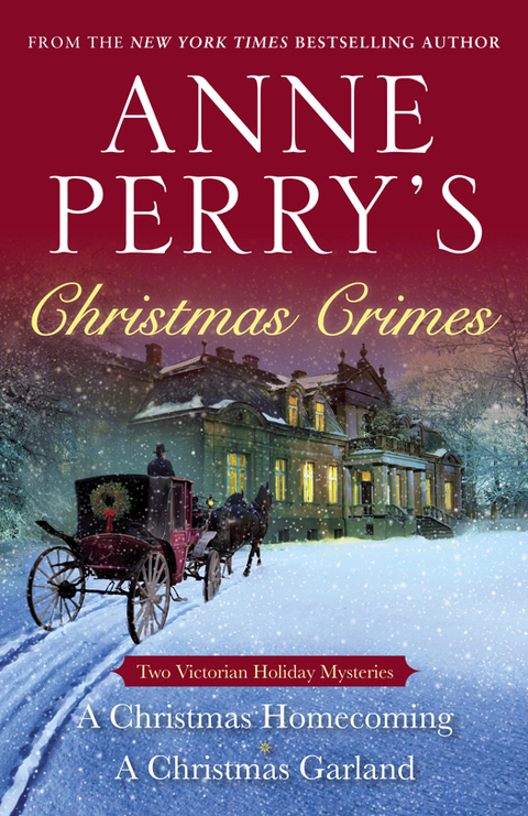 Cover image for book Anne Perry's Christmas Crimes