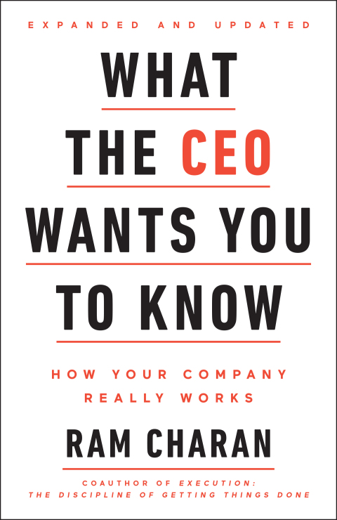 Cover image for book What the CEO Wants You To Know, Expanded and Updated