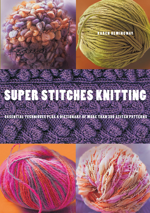 Cover image for book Super Stitches Knitting