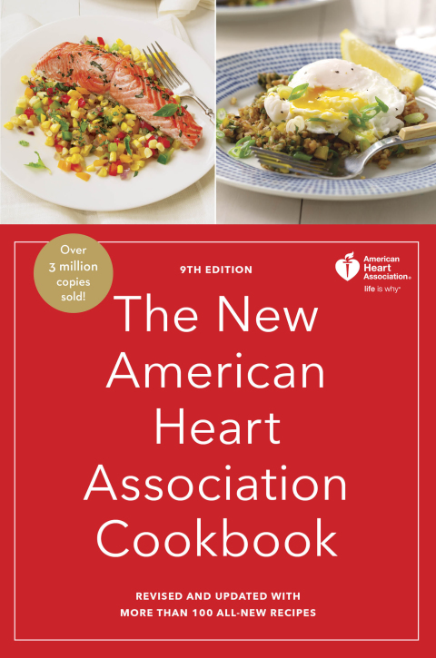 Cover image for book The New American Heart Association Cookbook, 9th Edition