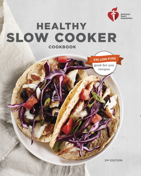 Cover image for book American Heart Association Healthy Slow Cooker Cookbook, Second Edition