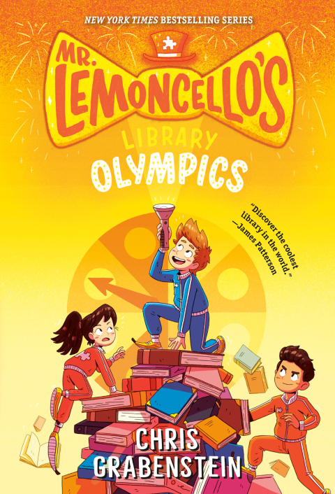 Cover image for book Mr. Lemoncello's Library Olympics