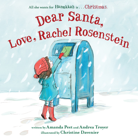 Cover image for book Dear Santa, Love, Rachel Rosenstein