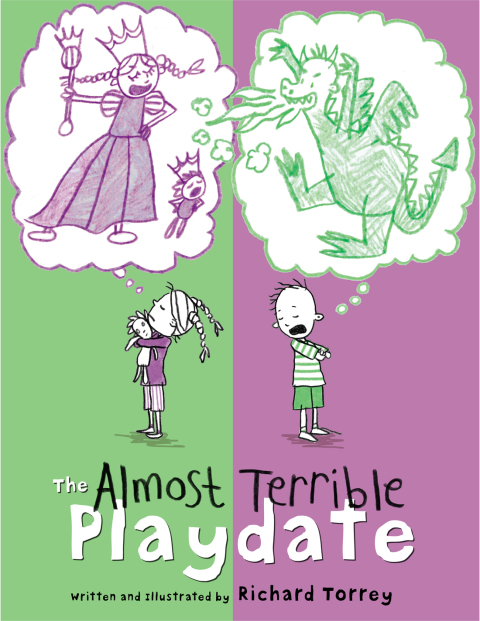Cover image for book The Almost Terrible Playdate