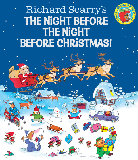 Cover image for book Richard Scarry's The Night Before the Night Before Christmas!