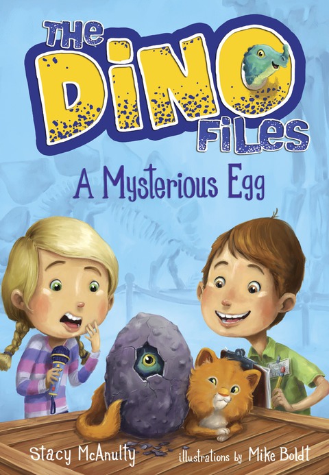 Cover image for book The Dino Files #1: A Mysterious Egg