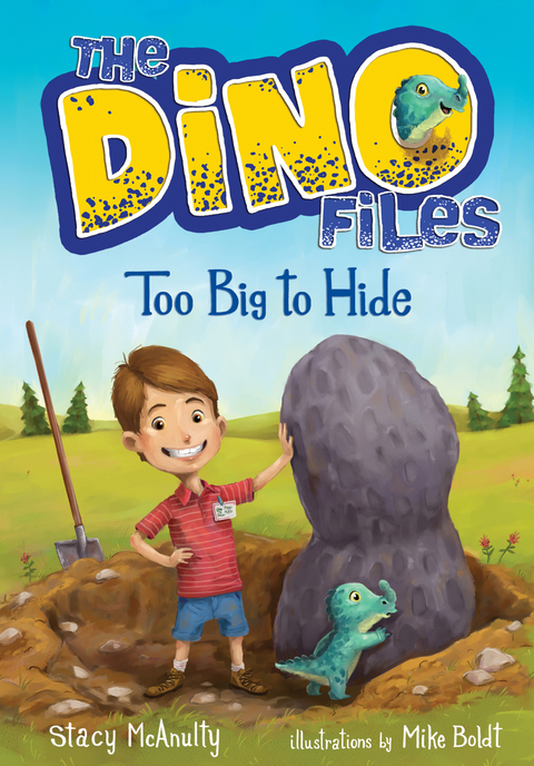 Cover image for book The Dino Files #2: Too Big to Hide