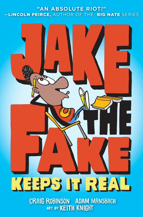 Cover image for book Jake the Fake Keeps it Real