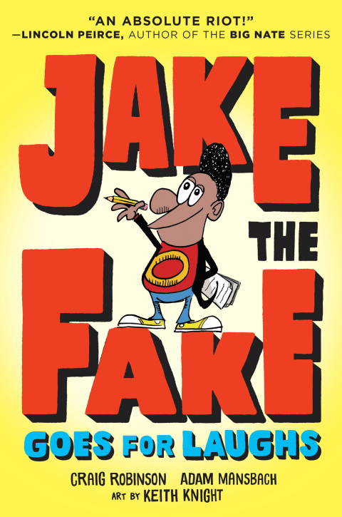 Cover image for book Jake the Fake Goes for Laughs