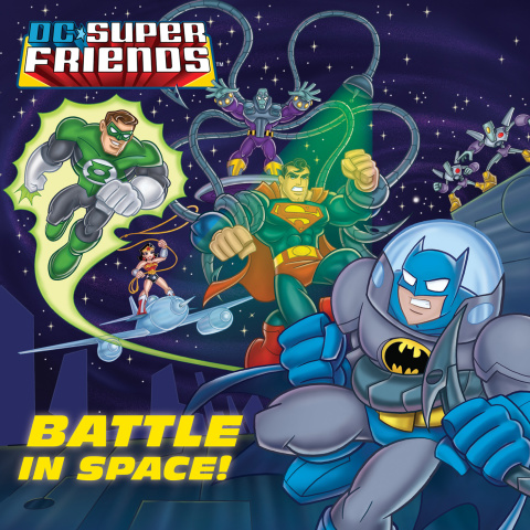 Cover image for book Battle in Space! (DC Super Friends)