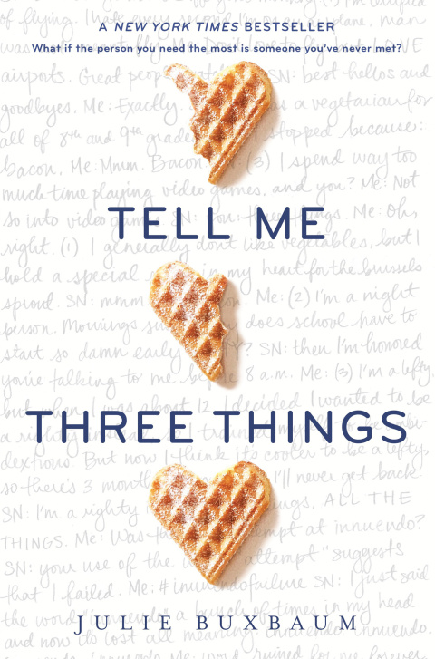 Cover image for book Tell Me Three Things