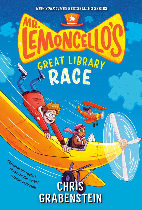Cover image for book Mr. Lemoncello's Great Library Race