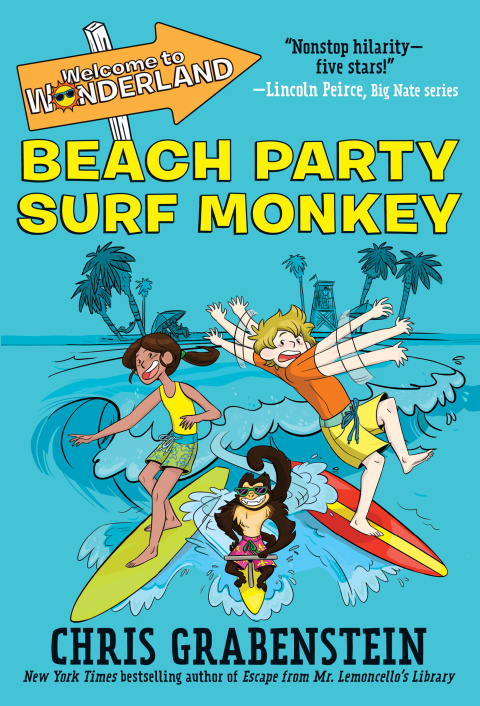 Cover image for book Welcome to Wonderland #2: Beach Party Surf Monkey