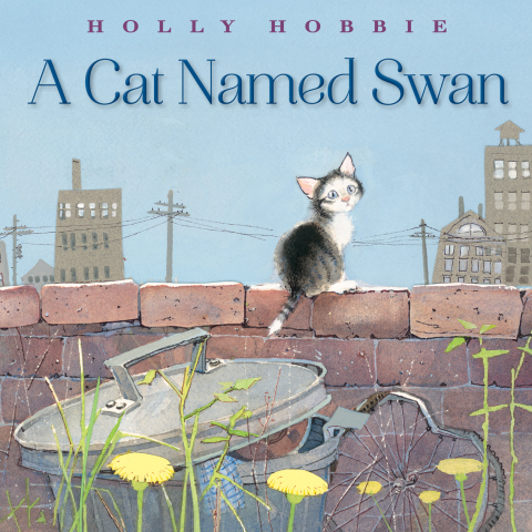 Cover image for book A Cat Named Swan