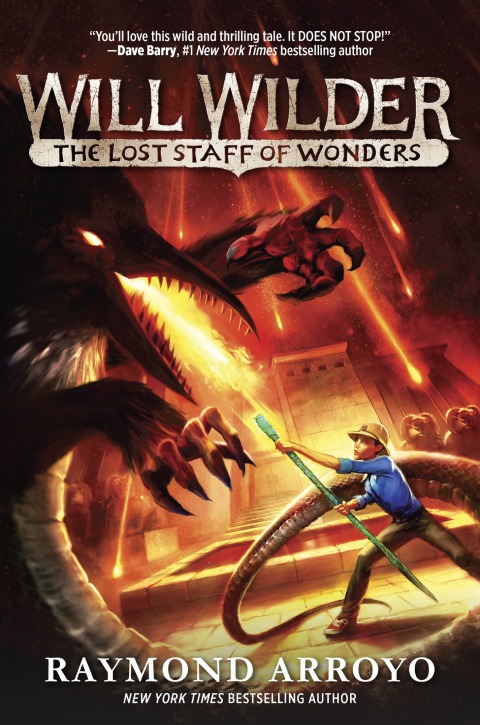 Cover image for book Will Wilder #2: The Lost Staff of Wonders