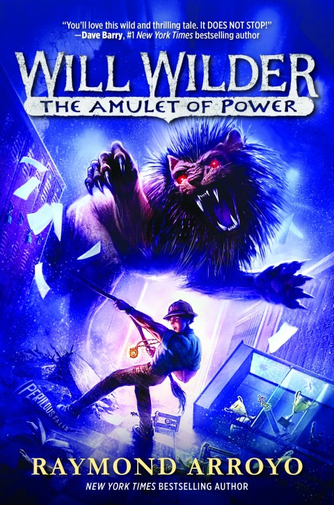 Cover image for book Will Wilder #3: The Amulet of Power