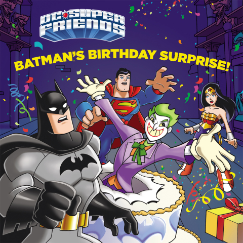 Cover image for book Batman's Birthday Surprise! (DC Super Friends)