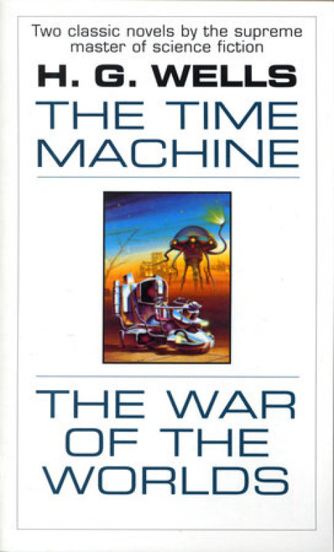 Cover image for book The Time Machine and The War of the Worlds