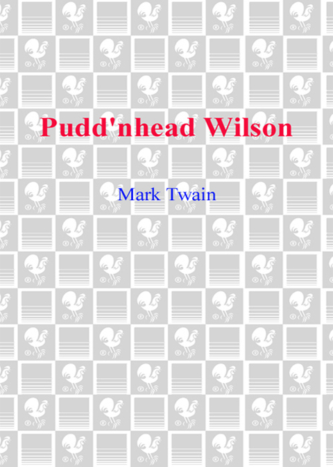 Cover image for book Pudd'nhead Wilson