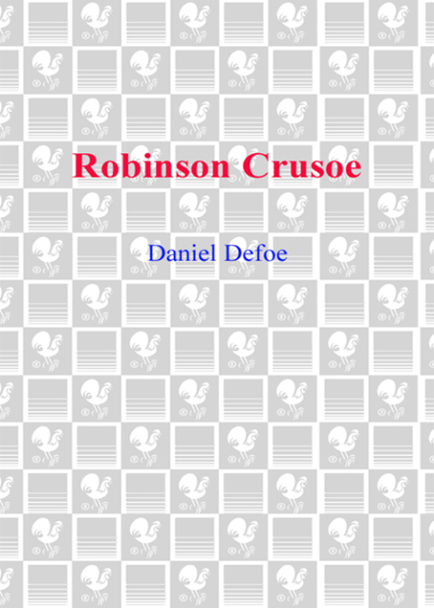 Cover image for book Robinson Crusoe