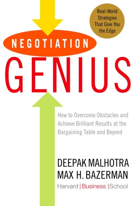 Cover image for book Negotiation Genius