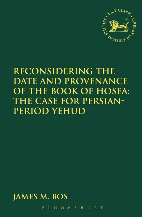 Cover image for book Reconsidering the Date and Provenance of the Book of Hosea