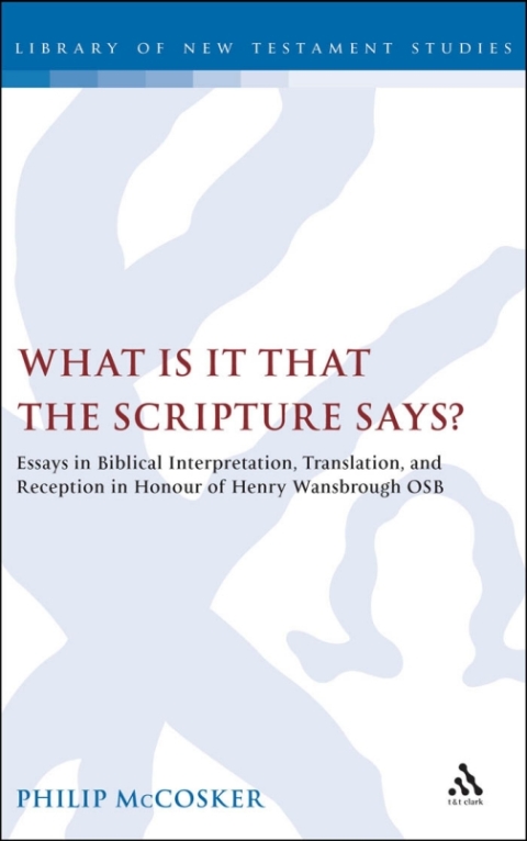 Cover image for book What is it that the Scripture Says?