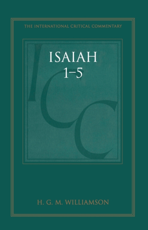 Isaiah 1-5 (ICC) 