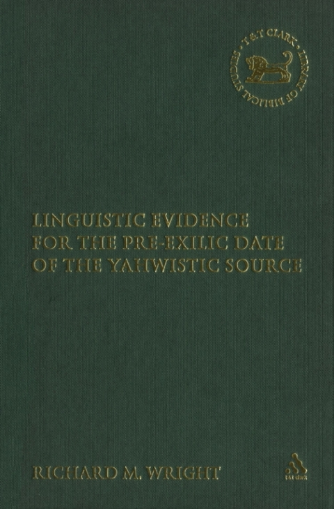Linguistic Evidence for the Pre-exilic Date of the Yahwistic Source 