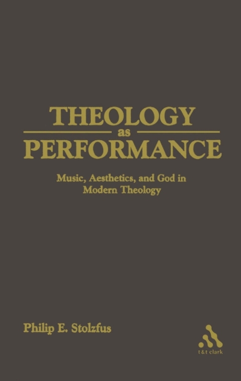 Cover image for book Theology as Performance