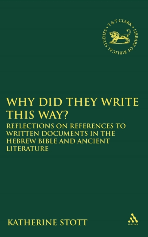 Cover image for book Why Did They Write This Way?