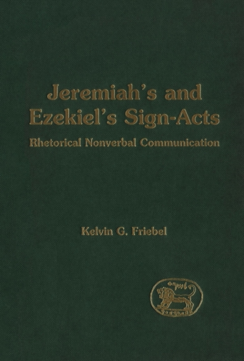 Cover image for book Jeremiah's and Ezekiel's Sign-Acts