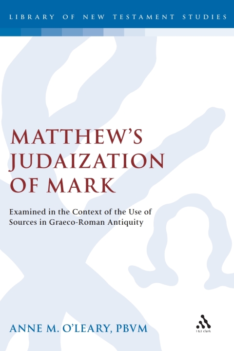 Cover image for book Matthew's Judaization of Mark