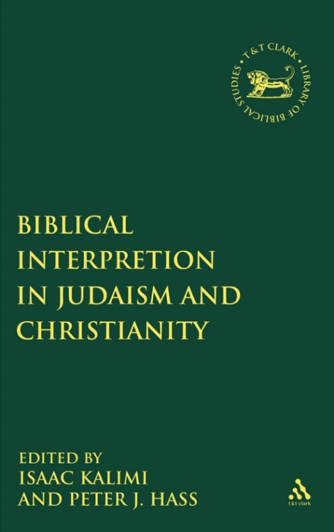 Biblical Interpretation in Judaism and Christianity 