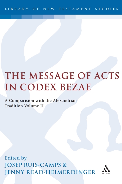 Cover image for book The Message of Acts in Codex Bezae