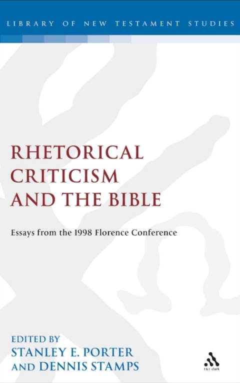 Cover image for book Rhetorical Criticism and the Bible