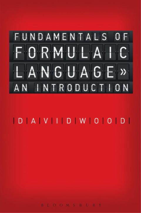 Cover image for book Fundamentals of Formulaic Language