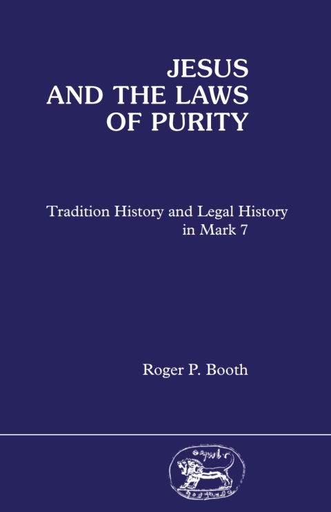 Cover image for book Jesus and the Laws of Purity