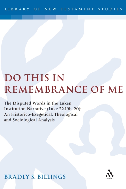 Cover image for book Do This in Remembrance of Me