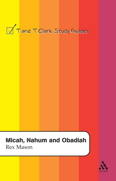 Cover image for book Micah, Nahum and Obadiah