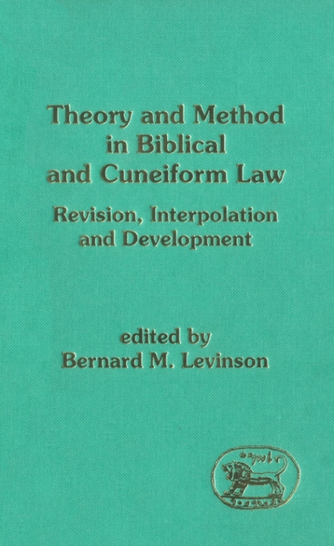 Cover image for book Theory and Method in Biblical and Cuneiform Law