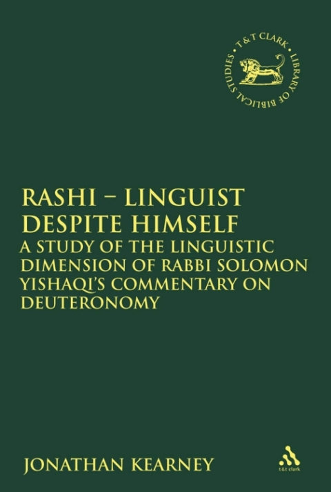 Cover image for book Rashi - Linguist despite Himself