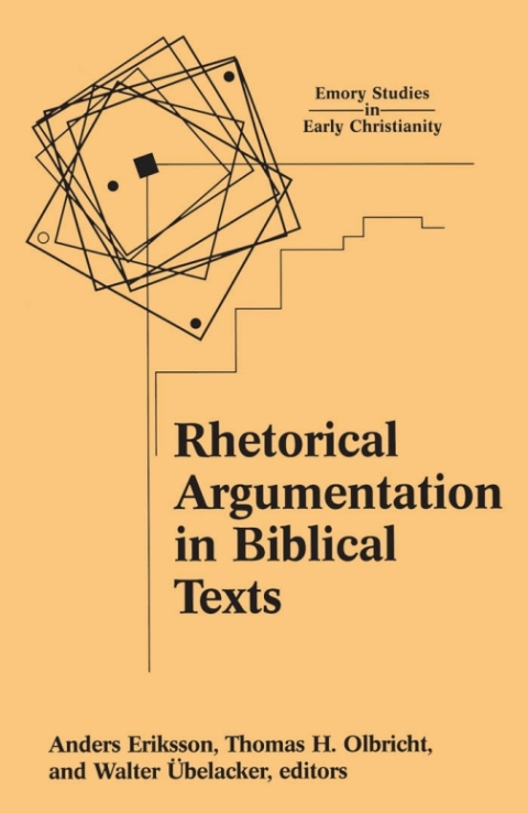 Cover image for book Rhetorical Argumentation in Biblical Texts